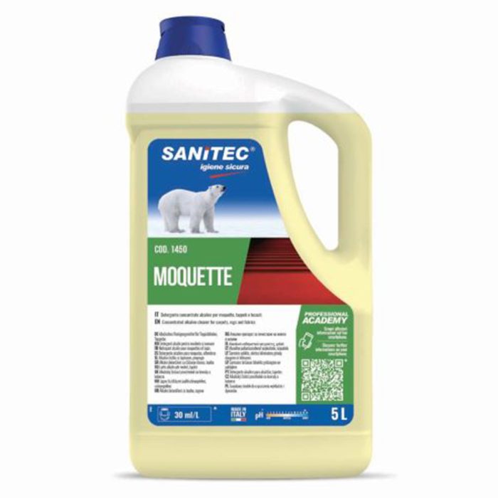 MOQUETTE SANITEC 5l - Sredstvo za pranje tepiha